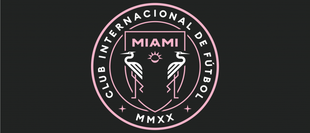 Emblema del Inter Miami FC (EEUU) para promover aislamiento social y combatir COVID-19