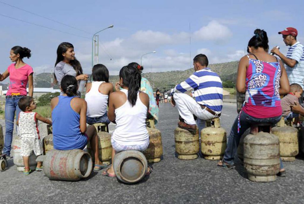 Protesta gas Península Paraguaná