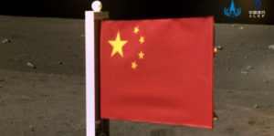 China se convirtió en la segunda nación en plantar su bandera en la luna