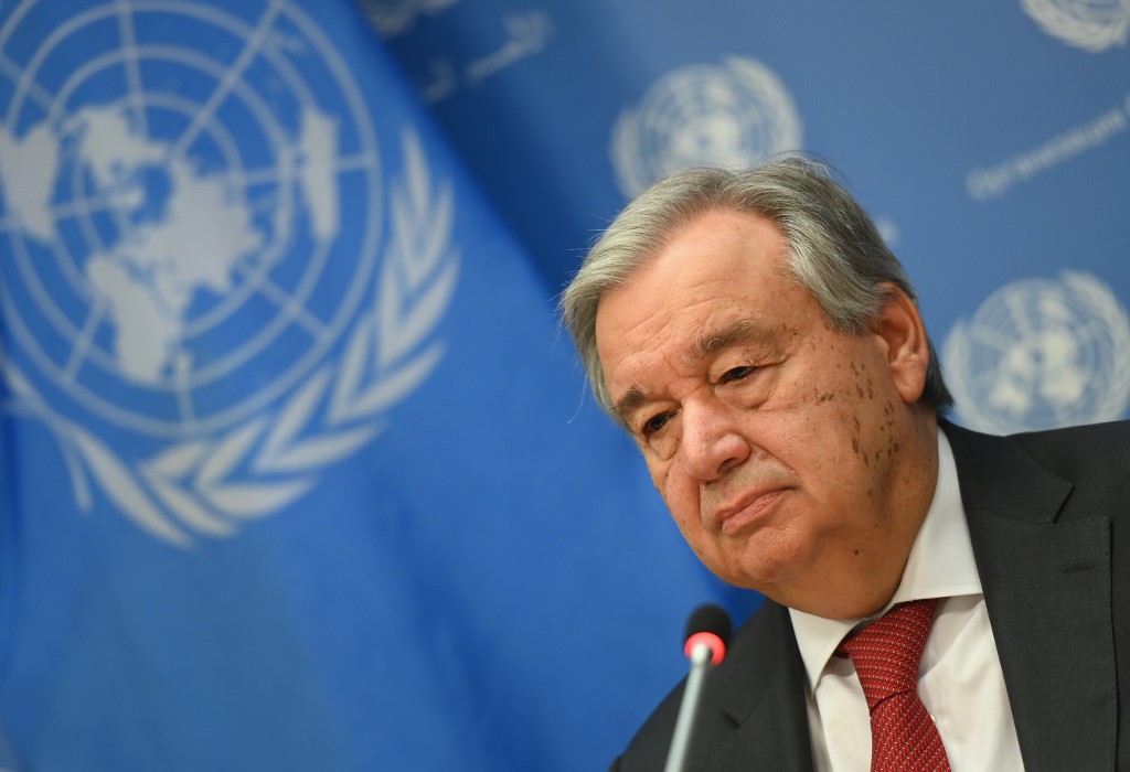 António Guterres - ONU | Foto: AFP
