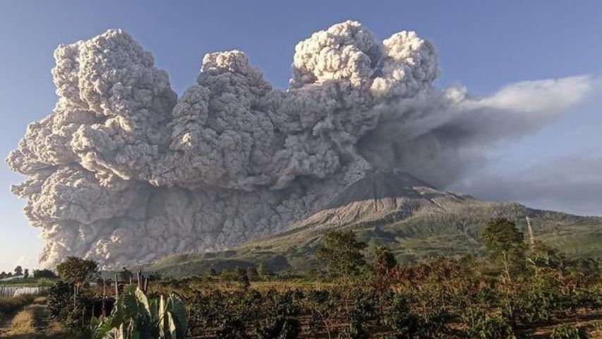 Volcán en Indonesia | Foto: Unión Radio