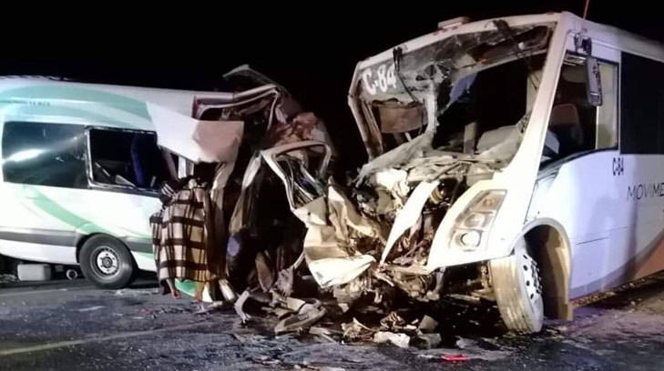 16 turistas perdieron la vida en accidente automovilístico en México