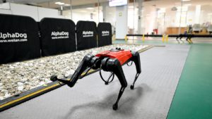 No ladra ni muerde: Conozca el nuevo perro-robot chino