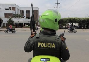 Policía de Colombia. Foto: AFP