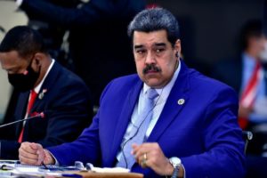 Nicolás Maduro en la reunión de la Celac de 2021. Fuente: Celac.