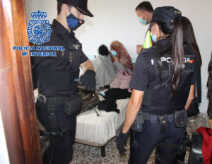 Sobrinas secuestradas. Foto: Policía Nacional de España