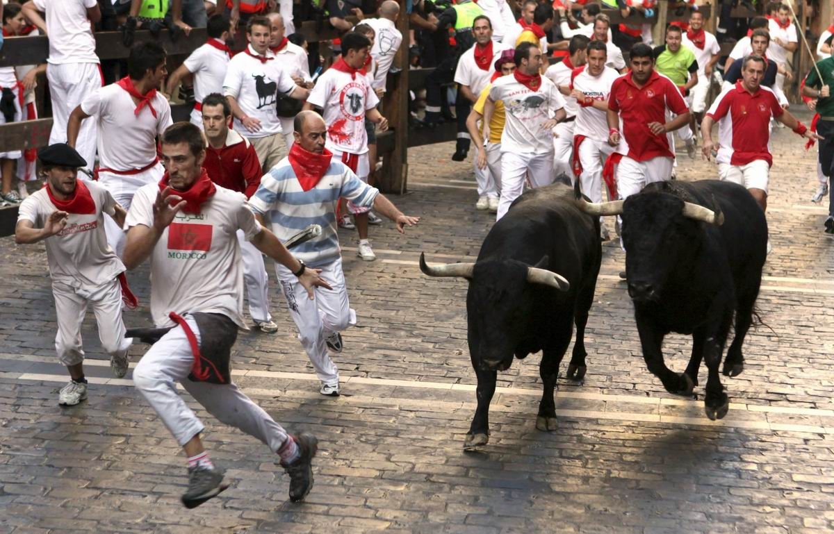 Fiestas de San Fermín. Imagen referencial.