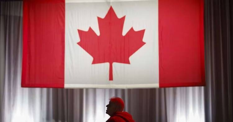 Bandera canadiense. Foto: AFP