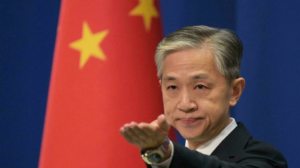 Wang Wenbin, portavoz del ministerio chino de Relaciones Exteriores. Foto: AFP
