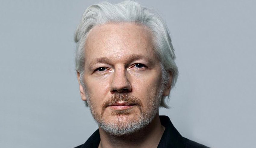 Julian Assange. Foto: Twitter