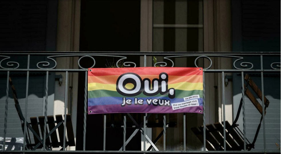 Suiza fue la más reciente de las legalizaciones del matrimonio igualitario en países europeos Fabrice COFFRINI AFP/Archivos