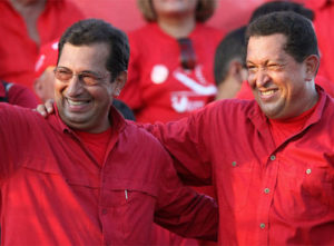 Adán y Hugo Chávez