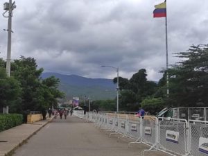 Uno de los puntos fronterizos de Colombia con Venezuela. Foto: LaFM