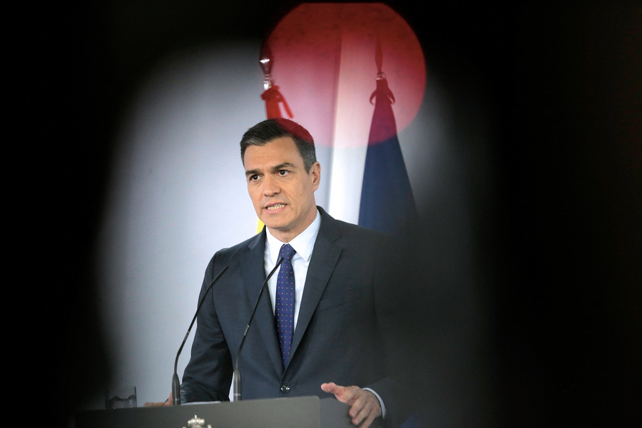 Presidente de España, Pedro Sánchez. Foto: AFP