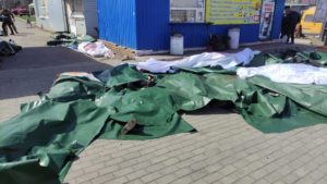 Rusia acusó a Ucrania de haber lanzado el misil que impactó contra la estación de Kramatorsk