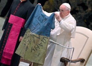 Papa Francisco condenó la "horrenda crueldad" que se vivió en Bucha