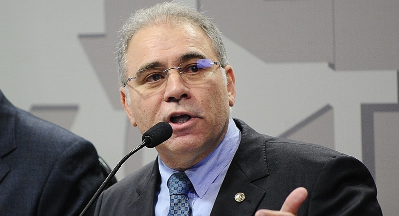 Marcelo Queiroga, ministro de salud de Brasil. Foto: Geraldo Magela/Agência Senado