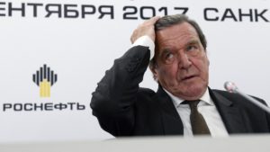 Gerhard Schroeder, ex canciller de Alemania. Foto: OLGA MALTSEVA / AFP