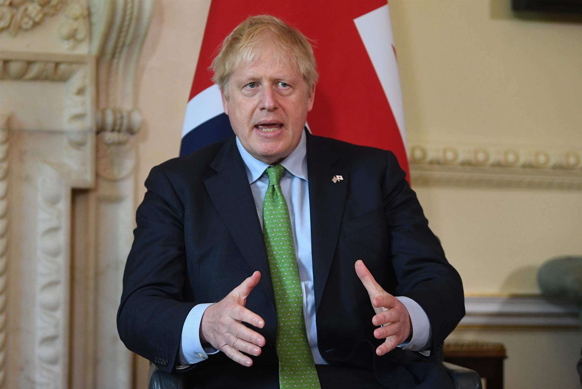 Primer ministro británico, Boris Johnson. Foto: EFE/EPA/NEIL HALL / POOL POOL