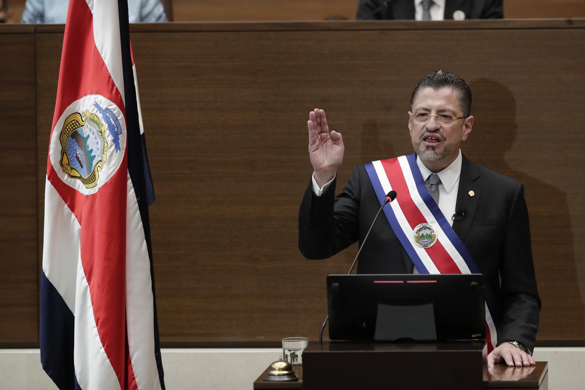 Rodrigo Chaves, nuevo presidente de Costa Rica. Foto: EFE/Bienvenido Velasco