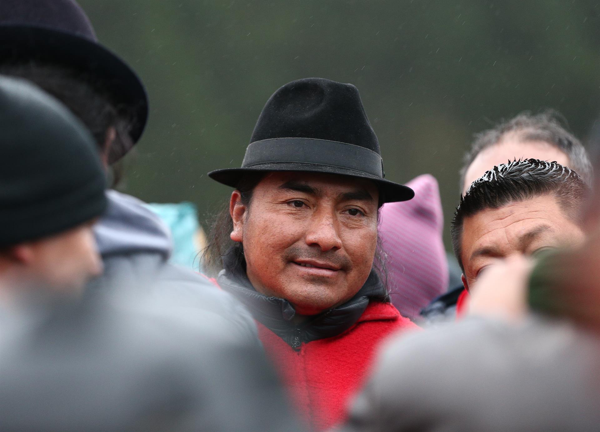 Detenido líder indígena ecuatoriano por presuntos actos violentos