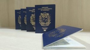 Pasaporte venezolano. Foto: Twitter Saime.