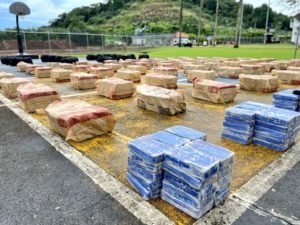 Droga decomisada en Panamá. Foto @SENANPanama