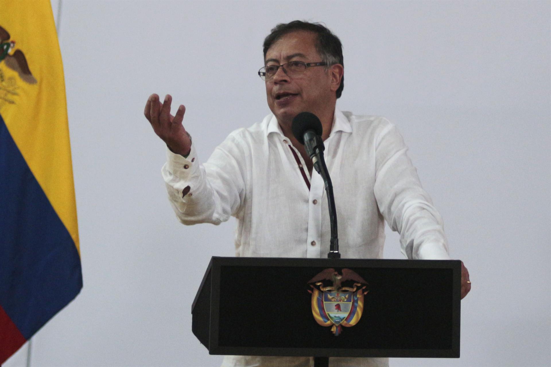 Gustavo Petro, presidente de Colombia. Foto: EFE