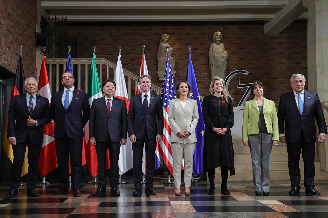 Miembros del G7. Foto EFE