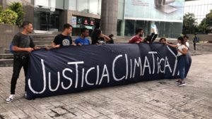 Organizaciones lideradas por jóvenes a favor de la justicia climática en Caracas. Foto cortesía