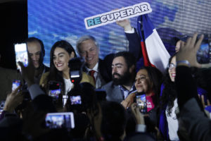 La derecha chilena agrupada en el Partido Republicano. Foto: EFE