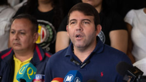 Carlos Prosperi, dirigente político de AD. Foto: EFE.