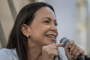 La opositora venezolana María Corina Machado. Foto: EFE
