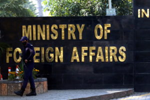 Ministerio de Relaciones Exteriores de Pakistán. Foto: EFE.