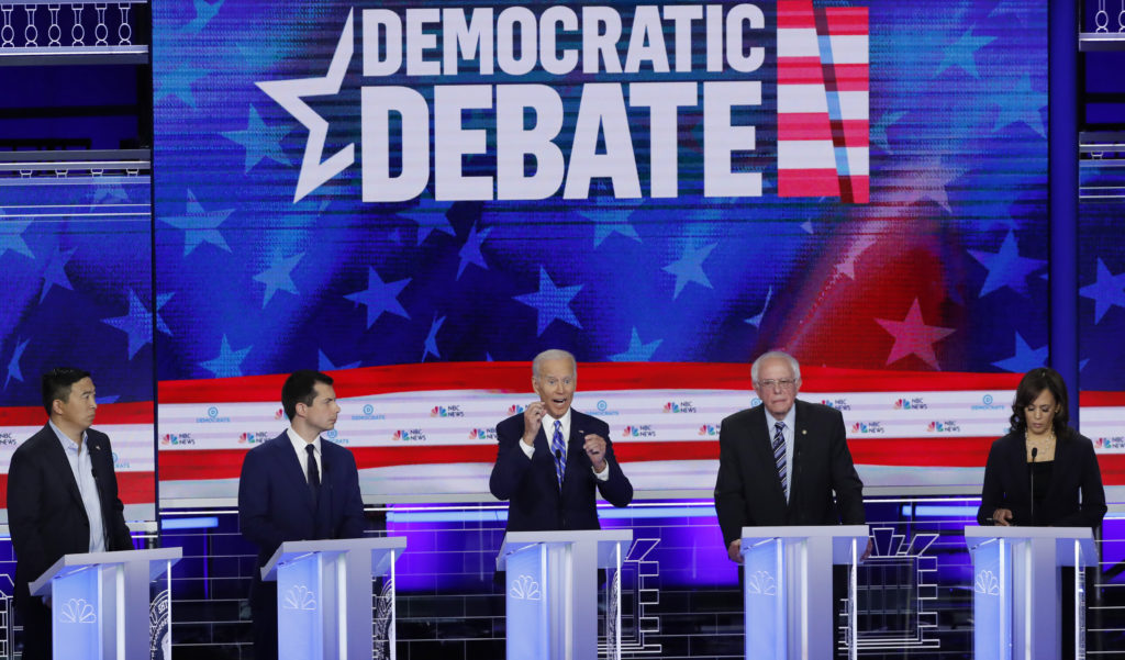 Debate demócrata presidencial
