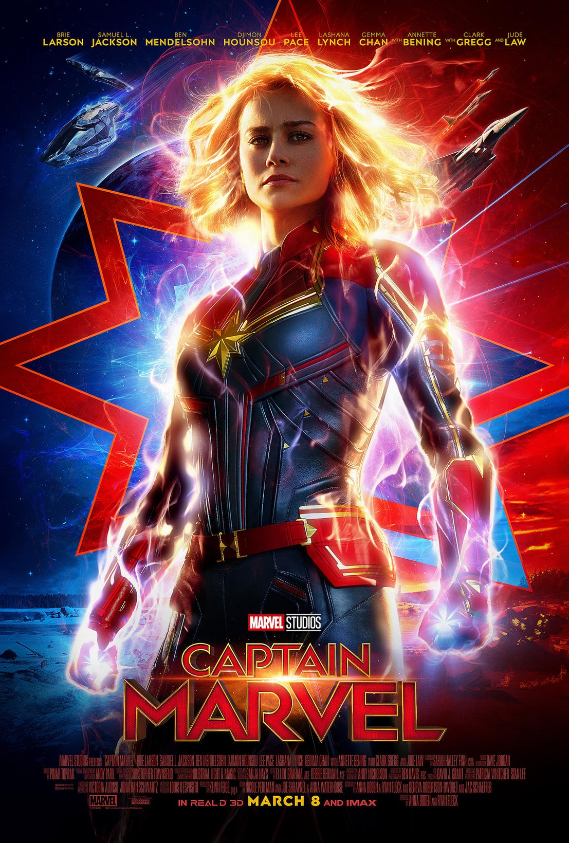Resultado de imagen para capitana marvel poster