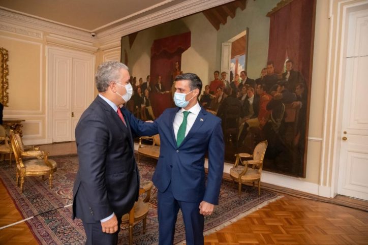 Iván Duque y Leopoldo López