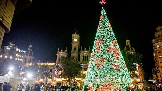Navidad en Valencia, España