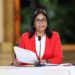 #Venezuela | Delcy Rodríguez denunció presunto ataque luego del apagón ocurrido el 5-Ene