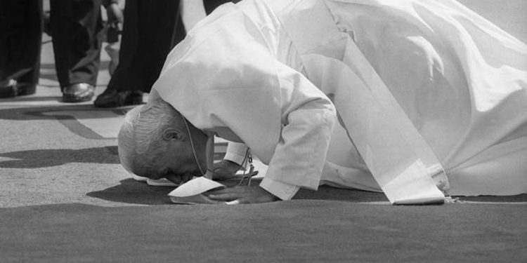 #EnFotos | Se cumplen 36 años de la primera visita de Juan Pablo II a Venezuela