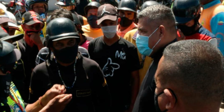 #Comunidad | Motorizados de La Victoria protestaron por atropellos policiales: «Nos tienen de sopita»