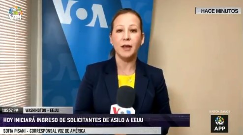 Inicia el ingreso de solicitantes de asilo a EE.UU.