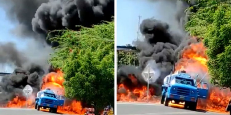#Mundo | Cisterna de gasolina explotó en estación de servicio en Maicao
