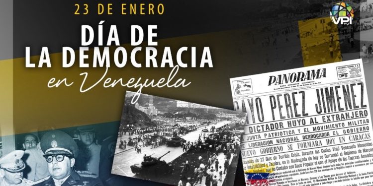 #Efemérides | 23 de enero: Día de la Democracia en Venezuela