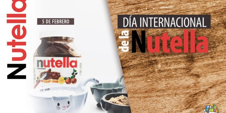 #Efemérides | 5 de febrero: Día Mundial de la Nutella