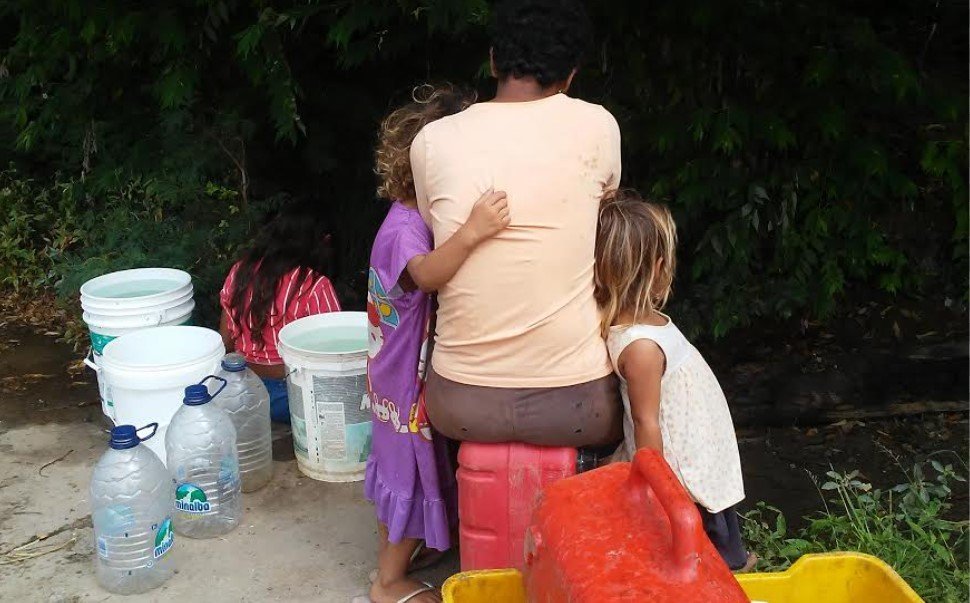 Falta de agua en Nueva Esparta | Foto: Cortesía