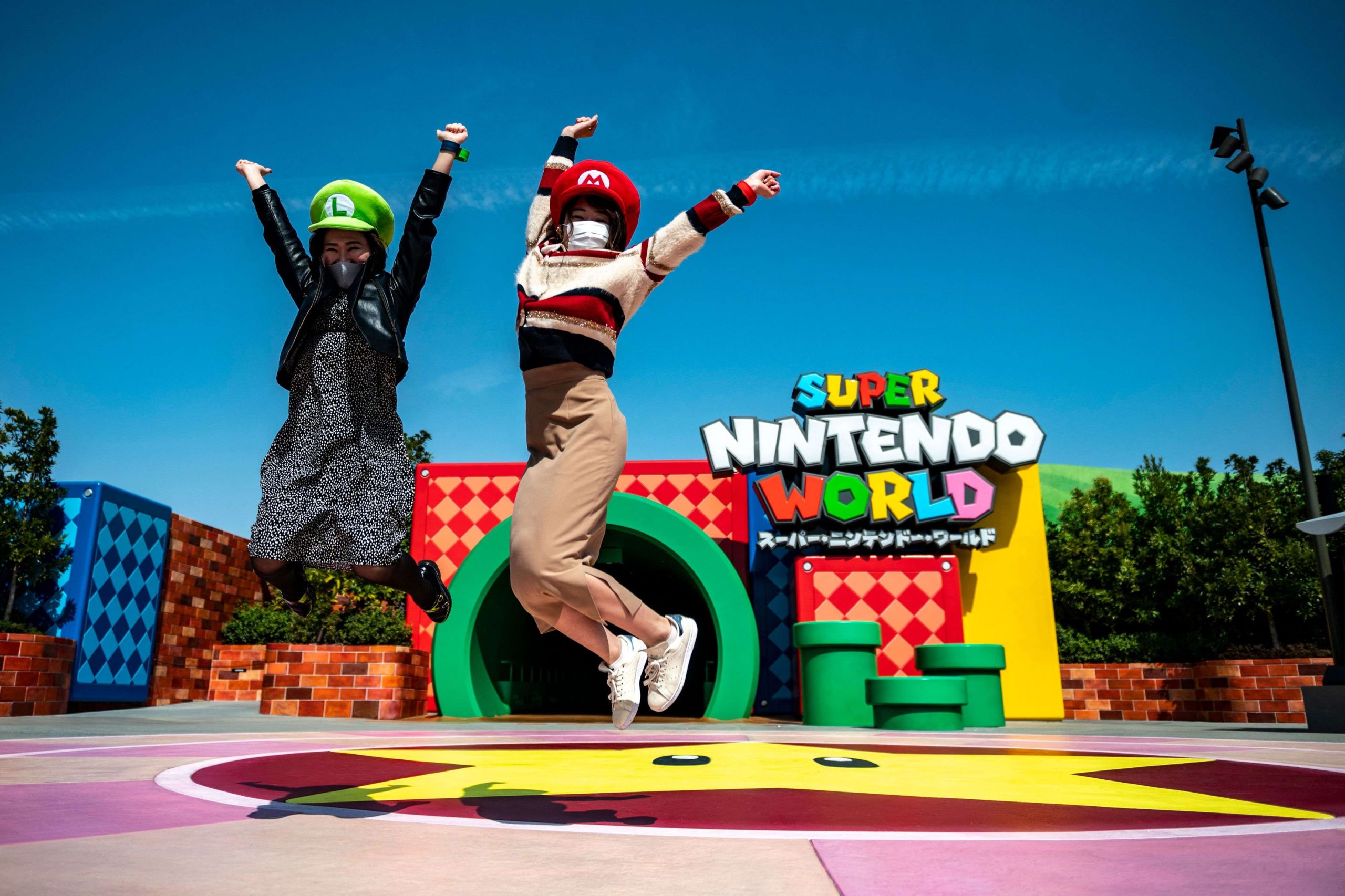 super nintendo world Foto AFP