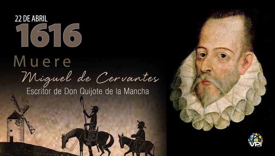Muere Miguel de Cervantes