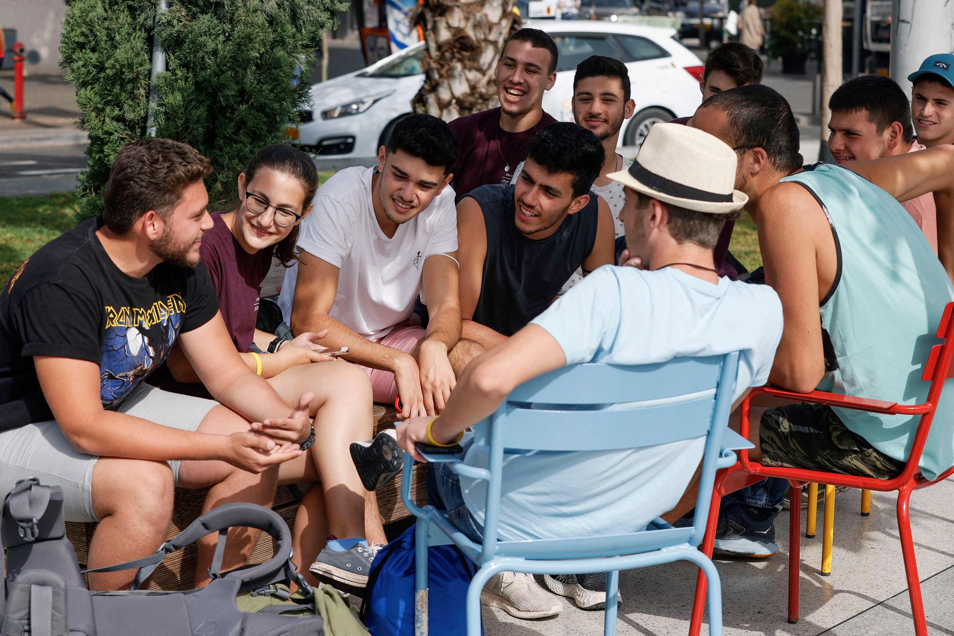 En Israel no se usa tapabocas en espacios abiertos