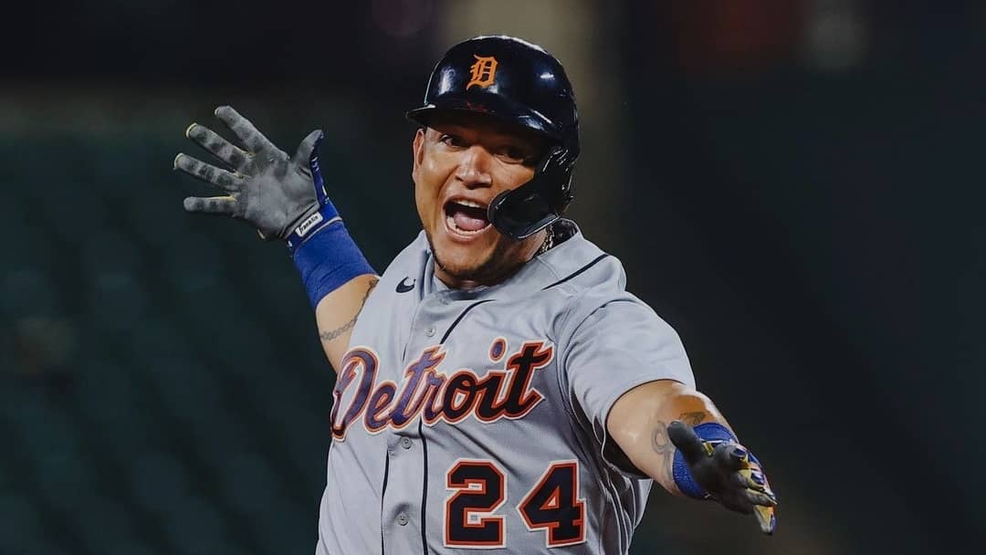 Miguel Cabrera. Foto: Instagram/Tigres de Detroit